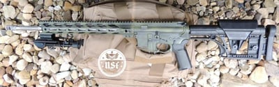 NCR-224 Valkyrie Custom Built AR-15, Distressed Noveske Bazooka Green Cerakote 186045 - $1140 after code "NSF_Rifle_150"