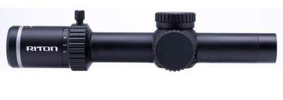 Riton 1-10x24 5 Series Tactix OT 0.1 MRAD Reticle FFP Rifle Scope - $399.99