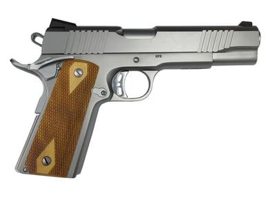 Rock Island 9mm 1911 Pistol 5" Barrel Fixed Sights Silver - $399.99 