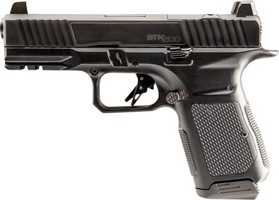 Rock Island 56621 STK200 9mm 15rd 4" Black DLC Slide Black Anodized Frame Black G10 Grip - $285.62 