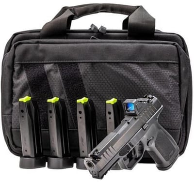 Rost Martin RM1C Compensated Black 9mm 4" Barrel 17 Round Package - $449.99 