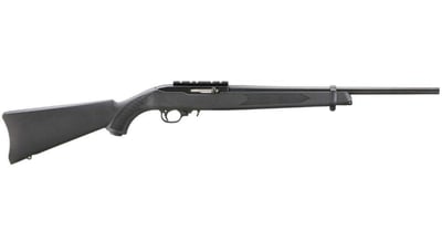 Ruger 10/22 Carbine 18.5" Barrel 22 LR 10+1 Semi-Automatic Rifle, Black, Scope Base Adapter - $206.99 (Free S/H on Firearms)