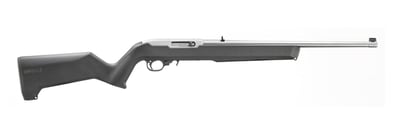 Ruger 10/22 Carbine Black / Stainless .22 LR 18.5" Barrel 10-Rds w/ Magpul MOE X-22 Stock - $259.99