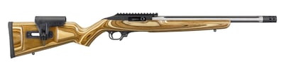 Ruger 10/22 Competition 22 LR 16.12" 10rd Semi-Auto Rifle, Stainless / Laminate - $814.73 (FREE Shipping on Firearms)