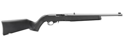 Ruger 10/22 .22 LR 16.4" Stainless Barrel 10-Rnd Black - $305.99 + FREE Shipping 