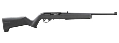 Ruger 10/22 MOE X22 Stock 22 LR 18.5″ bbl Non Threaded Black/blued 1-10rd Mag - $219.99