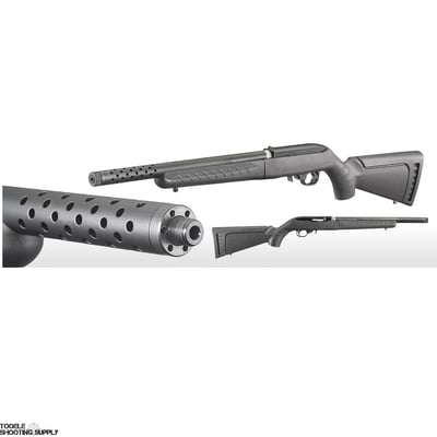 Ruger 10/22 Takedown Lite .22 LR Rifle, 16.1″ BBL, Black Synthetic Stock, 10 Rds - $475  ($9.95 Flat S/H)