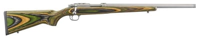 Ruger 77/17 .17 WSM 18.50" 6 Rounds Green Mountain Matte Stainless - $1094.99