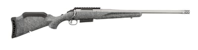 Ruger American Gen 2 Grey .450 BM 20" Threaded Barrel W/ Brake 3 Rds - $519.99
