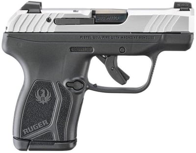 Ruger LCP MAX Stainless / Black .380 ACP 2.8" Barrel 10-Rounds - $219.99 