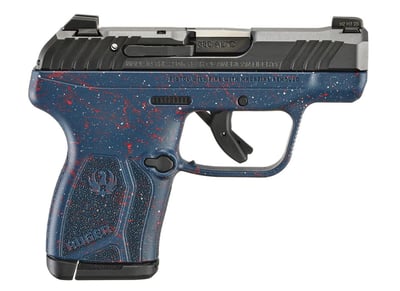 Ruger LCP MAX 250th Anniversary .380 ACP 2.8" Barrel 10 Rnd Black/Blue - $299.99 + FREE Shipping 