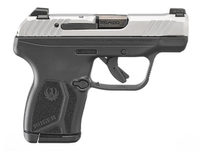 Ruger LCP Max 380 ACP 2.8" Barrel 10 Rnd Black / Matte Stainless - $215.99 + FREE Shipping 