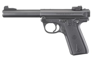 Ruger Mark IV 22/45 Target 22 LR 10-Rds Rimfire Pistol with 5.5" Barrel - $359 (Free S/H on Firearms)