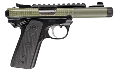 Ruger Mark IV Tactical 22LR 4.4" Threaded Barrel 10 Rds Desert Night Cerakote Finish - $391.59 + Free Shipping 