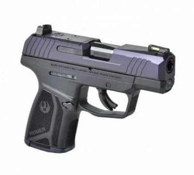 Ruger Max 9 Pistol FX Blue/Black 9mm 3.2" Barrel 12-Rounds - $338.99 ($9.99 S/H on Firearms / $12.99 Flat Rate S/H on ammo)