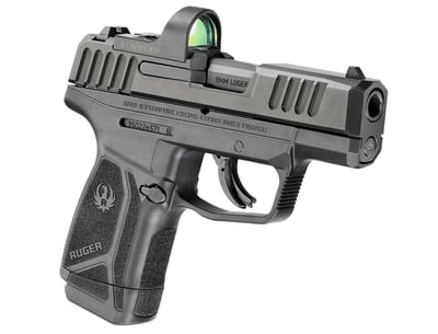 Ruger Max-9 9mm 3.2" 12-rds w/ ReadyDot Micro Reflex Sight, Black - $265.50 (FREE Shipping on Firearms)