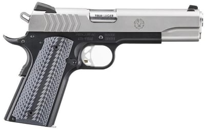 Ruger SR1911 Stainless / Black 9mm 5" Barrel 9-Rounds - $419.99 