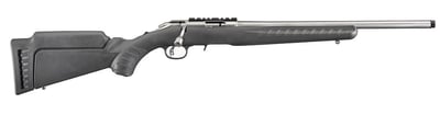 Ruger American Black .17HMR 18-Inch 9 Rd Stainless - $375.99 ($9.99 S/H on Firearms / $12.99 Flat Rate S/H on ammo)