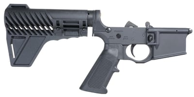 Lower Build Combo AR-15: Gauntlet Arms Polymer stabilizing brace-Black + Omega Mfg. Heavy Duty Pistol Buffer Tube Kit+ Mil-Spec LPK+ Spike's Tactical Lower Receiver, Stripped - Snowflake - $149.99 (FREE S/H over $120)