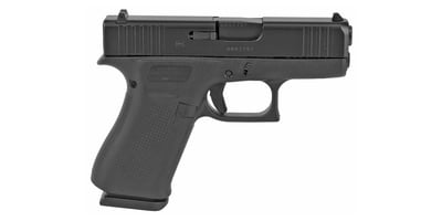 Glock G43X, 9MM, 3.41" Barrel, Black, Two 10 Round Magazines - $444.99 (FREE S/H) 