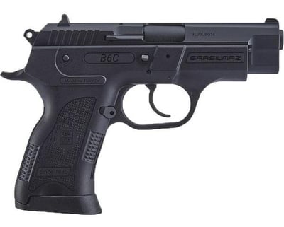 SAR USA B6C Compact 9mm 3.8" 10-Rd Pistol, Blk - $179.99 