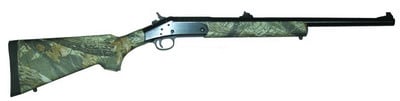 H&R SB2-35C Handi-Rifle Single-Shot 35 Whelen 22" RT-HWD Camo Furniture - $292 + FS