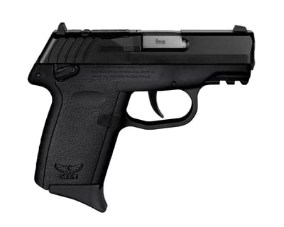 SCCY CPX-1 Gen 3 Sub-Compact Pistol Black 9mm 3.1" 10rd Ambidextrous Safety Red Dot Ready - $169.99 (S/H $19.99 Firearms, $9.99 Accessories)