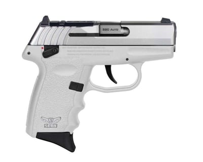 SCCY CPX-4 White Frame/Stainless Slide .380 ACP 2.96" barrel 10 Rnds MS - $225.25 (Free S/H on Firearms)