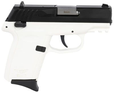 SCCY CPX-1 Gen3 White 9mm 3.1" Barrel 10-Rounds Ambidextrous Safety - $199.99 (Add To Cart) 