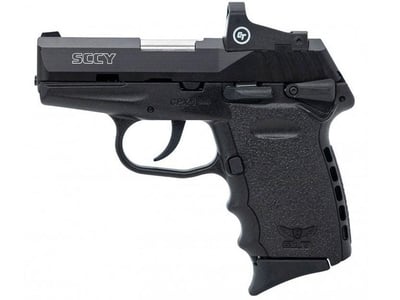 SCCY Industries CPX-1 9mm 3.1" 10rd Pistol w/ Red Dot - Black - $310 (FREE Shipping on Firearms)