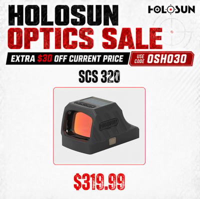 Holosun SCS 320 - $369.99(CODE:OSHO30)
