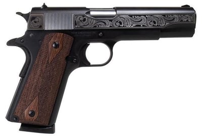 Tisas 1911 A1 Service Filligree Stainless .45 ACP 5" Barrel 8-Rounds - $450.33 