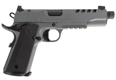 SDS Imports Tisas 1911 Night Stalker 10mm Threaded Barrel Tungsten Grey - $629 