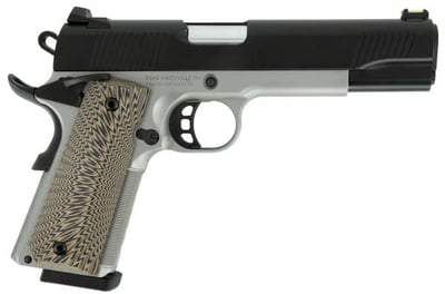 Tisas 1911 D10 10mm 5" Barrel, 8 rnd Stainless / Black - $719.99