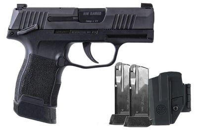 Sig Sauer P365 9mm Manual Safety, (3) 12RD MAGS, HOLSTER - $549.99 (Free S/H on Firearms)