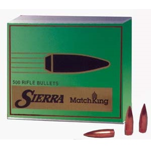 Sierra MatchKing .30 Caliber/7.62mm (.308) 175 gr. HPBT Match Box of 500 - $217.39