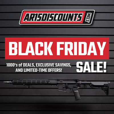 AR15Discounts Black Friday Deals - Save up to 75% on 1000's of Items - $.95 