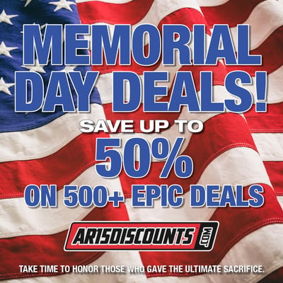  AR15Discounts Memorial Day Sale - Deals on 1000 Products - $12.99 (Free S/H over $175)