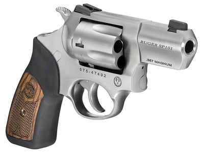 Ruger SP101 Wiley Clap Revolver .357 Magnum 2.25" Barrel 5 Rounds Rubber Grip - $789.79