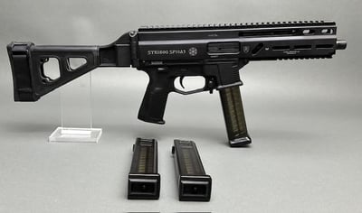 Grand Power Stribog SP10A3 Delayed Roller 10MM Pistol: UMP Style Mags, AR15 Trigger, Ambi Mag Release + SB Tactical Folding Brace - $1299 FREE Shipping! 