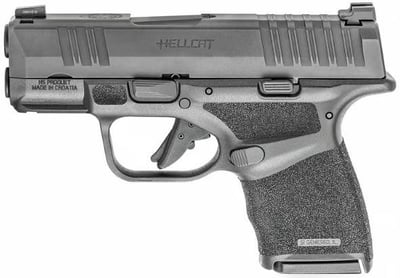 Springfield Armory Hellcat 9mm 3" 13rd Pistol - Black - Gear Up Package - $388.77 (FREE Shipping on Firearms)