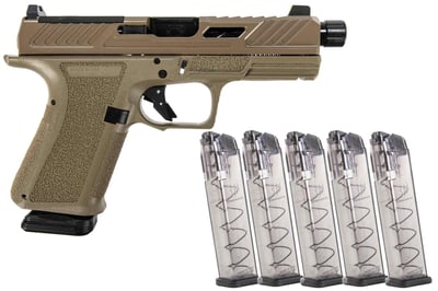SHADOW SYSTEMS MR920 Elite 9mm FDE Optics Ready +5 ETS 22 rd Mags - $989 (Free S/H on Firearms)