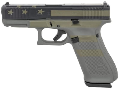 Glock 45 MOS 9mm 4.02" Barrel Fixed Sights Overall Operator Flag Cerakote 17rd - $671.99  ($7.99 Shipping On Firearms)