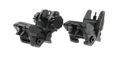 Trinity Force Polymer Spring Loaded Flip Up Sights - Front and Rear - $9.99