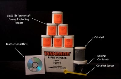 Tannerite Starter Kit 6 1/2lb Exploding Targets - $22.49