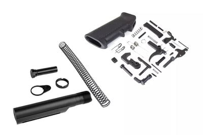 Surplus AR-15 Mil-Spec Bare Bones Lower Build Kit - $44.95