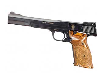 Smith & Wesson Model 41 Semi-Auto Blue .22LR 7-inch - $1295.99 ($9.99 S/H on Firearms / $12.99 Flat Rate S/H on ammo)