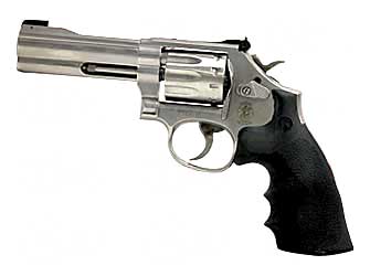 Smith and Wesson and Wesson 617 22LR SS 4\ 10RD ADJ - $803.99 ($9.99 S/H on Firearms / $12.99 Flat Rate S/H on ammo)