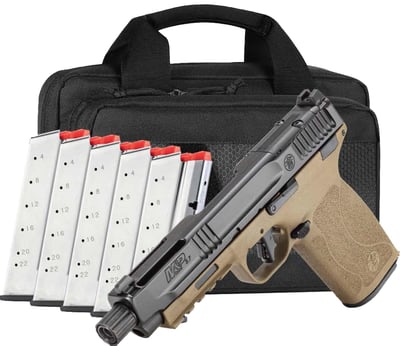 Smith & Wesson M&P5.7 Flat Dark Earth / Black 5.7x28 5" 22rd 6 Mags - $589.99 