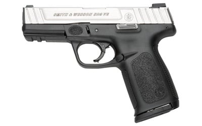 Smith & Wesson SD9 VE 9mm, 4" Barrel, Two-Tone Finish, Self Defense Trigger, 17rd - $309.99 after code "WELCOME20"